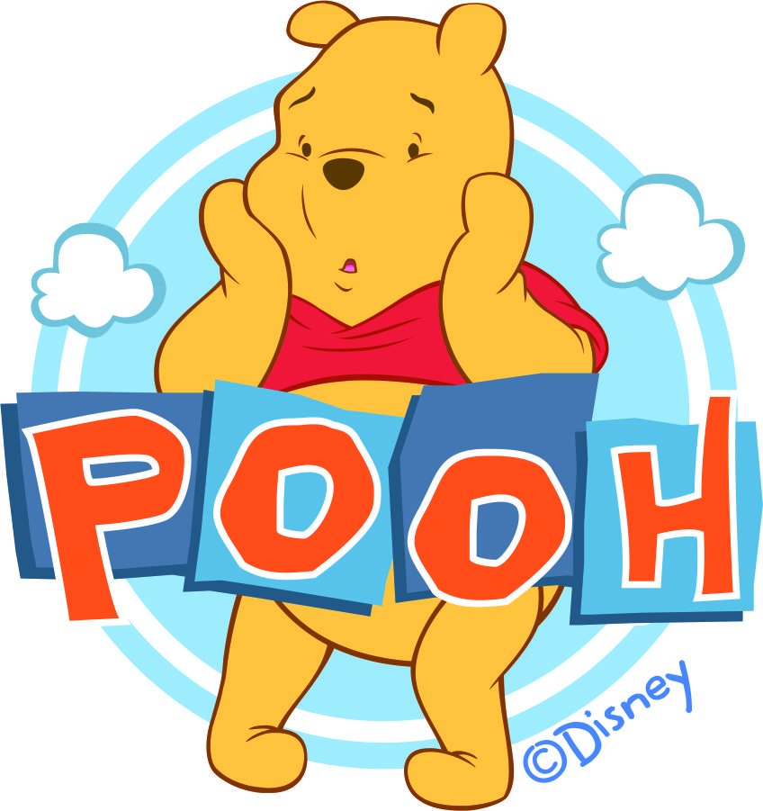 Disney Pooh Logo 01 iron on paper